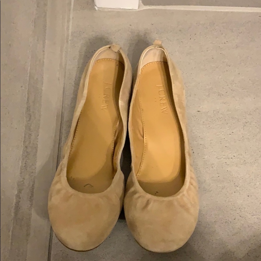 J Crew Nude Flats